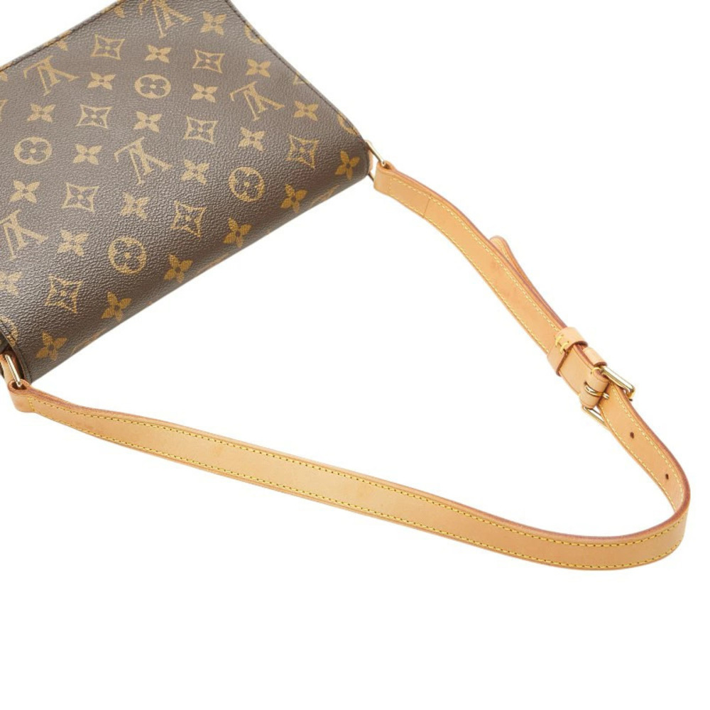 Louis Vuitton Monogram Musette Tango Short Shoulder Bag Brown Leather - Picture 5 of 10